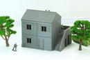 Italian Village Set - 4 Houses - Historical Tabletop Wargaming Terrain - Miniature Gaming - 3D Printed