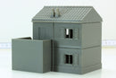 Italian House - Two Familia DS T2 - Historical Tabletop Wargaming Terrain - Miniature Gaming - 3D Printed