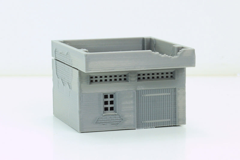 Arab Urban Buildings set of Four Town Houses - Tabletop Wargaming Terrain - Miniature Gaming - 3D Printed