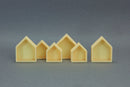 Little Houses Wall Deco 1:12 Dollhouse Miniature Furniture