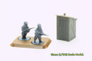 Rural Toilet - Tabletop Wargaming WW2 Terrain - 15mm - 20mm - 28mm - HO - Miniature 3D Printed Model