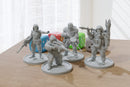 Stalkers Bravo Squad - ZONA ALFA - 20mm - 28mm - 32mm Scale Minifigures - Modern Wargaming Miniatures for Tabletop RPG