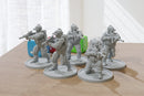 US Navy Seals Element - 5pc - Modern Wargaming Miniatures for Tabletop RPG - 20mm / 28mm / 32mm Scale Minifigures