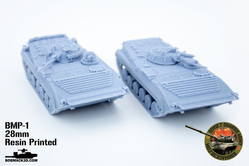 BMP-1 Infantry Fighting Vehicle | 28mm / 20mm / 15mm Wargaming Vehicle Compatible with Team Yankee