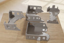 Stalingrad Ruins Set - Tabletop Wargaming WW2 Terrain | Miniature 3D Printed Model | Flames of War & Bolt Action