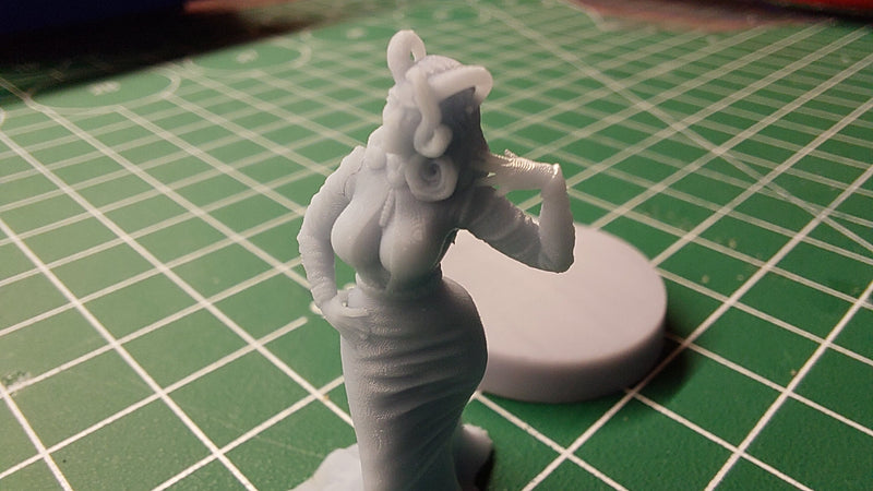 Sexy Daemon Dayna - DnD Miniature | Dungeons and Dragons Mini - Collectibles and Rolepaying - 75mm - 32mm - 28mm Scales