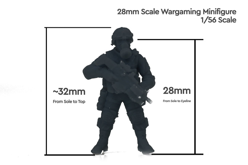 Killer Egg - Boeing MH-6M Little Bird - Modern Wargaming Miniatures for Tabletop RPG - 28mm Scale Helicopter