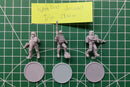 Wasteland Survivors Trio - Post Apocalyptic Miniature for Zona Alfa - Fallout Wasteland - Tabletop 20mm / 28mm / 32mm Scale Minifigures