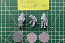 Bio Hazard Researchers - ZONA ALFA - 20mm - 28mm - 32mm Scale Minifigures - Miniature Gaming Tabletop RPG Wargaming