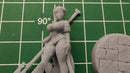 Heavy Glaive Warrior Sexy Female - DnD Miniature | Collectible and Rolepaying Sexy Pin-Up - 32mm - 28mm Scale