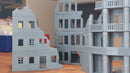 Stalingrad Ruins Set - Tabletop Wargaming WW2 Terrain | Miniature 3D Printed Model | Flames of War & Bolt Action