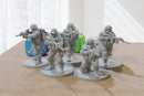 US Marine Corps Squad - Five - Modern Wargaming Miniatures for Tabletop RPG - 20mm / 28mm / 32mm Scale Minifigures