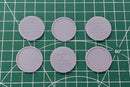24pc set of thin 25mm Bases for Tabletop Wargaming Mini's - 3D Printed - Ideal for 28mm / 32mm Scale Miniatures