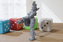 Minigun Punk Female - 3D Printed RPG Minifigure - Cyberpunk / Sci-Fi - 28mm / 32mm Scale