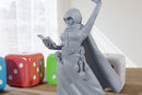 Latifa - 3D Printed Minifigure - Proxy Minis for DnD, Baldurs Gate, Tabletop Fantasy RPG - 28mm / 32mm / 75mm Scale