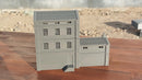 Industrial Building Mill - Tabletop Wargaming WW2 Terrain | Miniature 3D Printed Model | Zona Alfa - Flames of War - Chain of Command