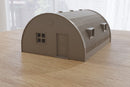 Quonset Hut Barrack - Miniature Wargaming Terrain - Zona Alfa - Team Yankee - 3D Print