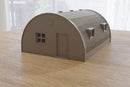Quonset Hut Barrack - Miniature Wargaming Terrain - Zona Alfa - Team Yankee - 3D Print