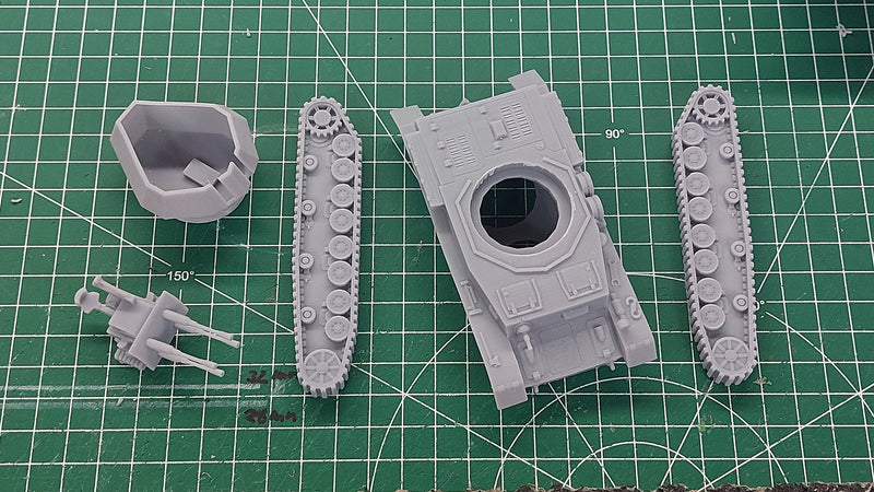 Flakpanzer IV Wirbelwind - WW2 German Tank - 3D Resin Printed 28mm / 20mm / 15mm Miniature Tabletop Wargaming Vehicle