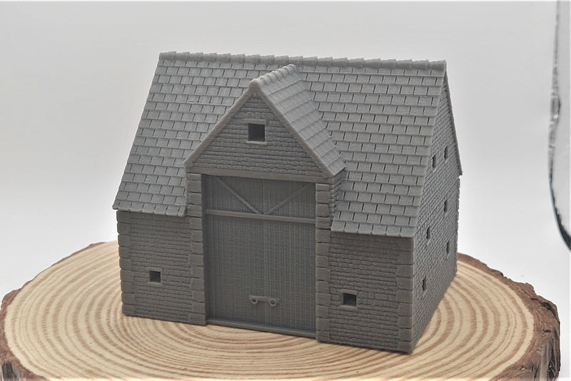 Normandy French Farm Set - Tabletop Wargaming WW2 Terrain | Proxy 3D Printed Miniature for Bolt Action - Chain of Command - Flames of War