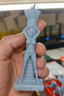 Sexy Warrior Queen Chained Slave Outfit - DnD Miniature | Dungeons and Dragons Mini - Collectibles and Rolepaying - 32mm - 28mm - 75mm