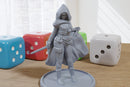 Rogue Sexy Female - 3D Printed Minifigures for Fantasy Miniature Tabletop Games DND, Frostgrave 28mm / 32mm / 75mm