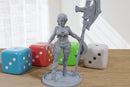Heavy Glaive Warrior Sexy Female - DnD Miniature | Collectible and Rolepaying Sexy Pin-Up - 32mm - 28mm Scale