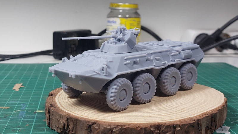 BTR-82A - Modern Wargaming Miniatures for Tabletop RPG - 28mm / 20mm Scale Armored Personnel Carrier