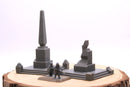 Stalingrad Small Monument - Tabletop Wargaming WW2 Terrain | Proxy 3D Printed Miniature for Bolt Action - Chain of Command - Flames of War