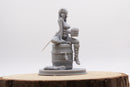 Sexy Jalissa Drinking (Alternative Outfit) - Sexy Pin-Up Fan Art - SFW - NSFW - 3D Resin Print Figure - 75mm Scale
