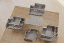 Vietnam Urban Street Row Set - 3D Printed Tabletop Wargaming Terrain - Ideal for Games like Oscar Mike - Vietnam Alpha
