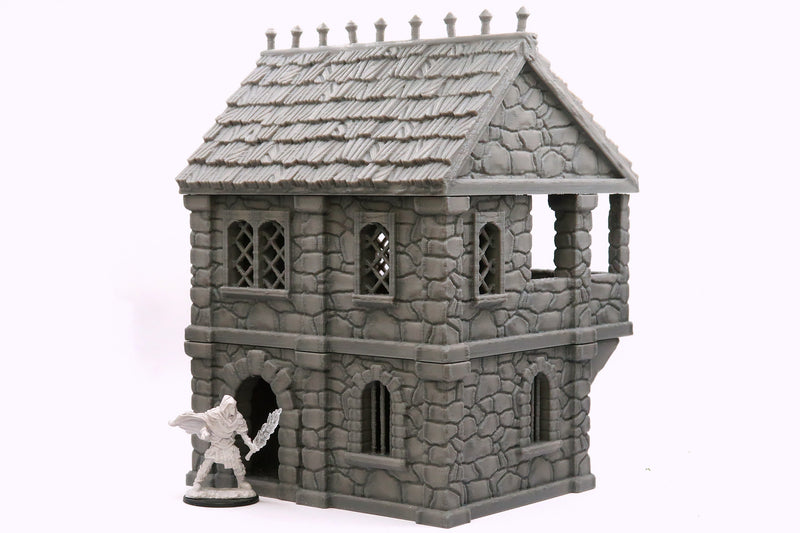 Ferisia Guard Post - 3D Printed Terrain compatible with Tabletop Games like DND 5e, Frostgrave