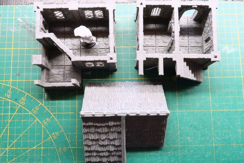 Ferisia Guard Post - 3D Printed Terrain compatible with Tabletop Games like DND 5e, Frostgrave
