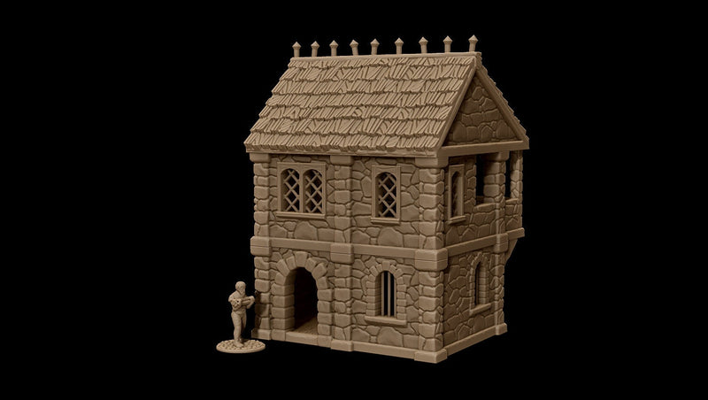 Ferisia Guard Post - 3D Printed Terrain compatible with Tabletop Games like DND 5e, Frostgrave