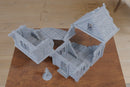Ferisia Ruined Farmer House - 3D Printed Terrain compatible with Tabletop Games like DND 5e, Frostgrave