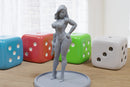 Jesse Sexy Pinup SFW/ NSFW 3D Printed Minifigures for Fantasy Miniature Tabletop Games DND, Frostgrave 28mm / 32mm