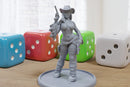 Nancy C Sexy Pinup SFW/ NSFW 3D Printed Minifigures for Fantasy Miniature Tabletop Games DND, Frostgrave 28mm / 32mm / 75mm