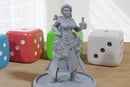 Alchemist Sexy Pinup 3D Printed Minifigures for Fantasy Miniature Tabletop Games DND, Frostgrave 28mm / 32mm