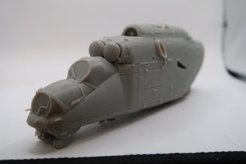 Mi-24D Hind - Soviet Attack Helicopter - 3D Printed Vehicle for Miniature Tabletop Wargames - 28mm / 20mm / 15mm Scales