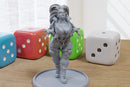 Pilot Pinup Babe - 3D Printed Proxy Minifigures for Sci-fi Miniature Tabletop Games like Stargrave and Five Parsecs from Home