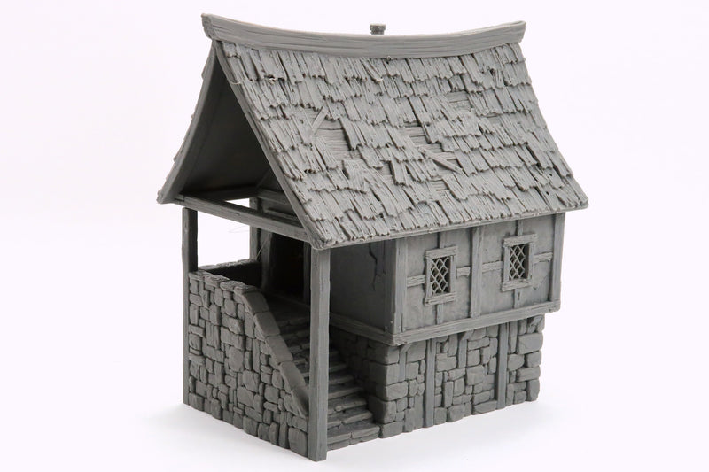 Medieval Townhouse Gorenstead - 28mm Scale - 3D Printed Terrain compatible with Tabletop Games like DND 5e, Frostgrave