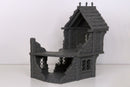 Ferisia Ruined Farmer House - 3D Printed Terrain compatible with Tabletop Games like DND 5e, Frostgrave