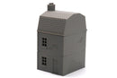 French Row House DS T4 - Tabletop Wargaming WW2 Terrain | Miniature 3D Printed Model | Flames of War & Bolt Action