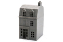 French Row House DS T4 - Tabletop Wargaming WW2 Terrain | Miniature 3D Printed Model | Flames of War & Bolt Action
