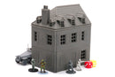 French Row House DS T2 - Tabletop Wargaming WW2 Terrain | Miniature 3D Printed Model | Flames of War & Bolt Action