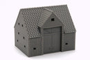 Normandy French Farm Barn - Tabletop Wargaming WW2 Terrain | Proxy 3D Printed Miniature for Bolt Action - Chain of Command - Flames of War