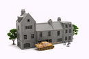 French Commercial Passage Set - Tabletop Wargaming WW2 Terrain | Miniature 3D Printed Model | Flames of War & Bolt Action