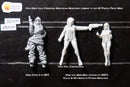 Noir Hacker - 3D Printed Mini - Cyberpunk / Sci-Fi - Tabletop Miniature Wargaming - 28mm / 32mm Scale Minifigures