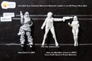 Fiona - 3D Printed Mini - Cyberpunk / Sci-Fi - Tabletop Miniature Wargaming - 28mm / 32mm Scale Minifigures