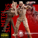 Kevlar - 3D Printed Mini - Cyberpunk / Sci-Fi - Tabletop Miniature Wargaming - 28mm / 32mm Scale Minifigures